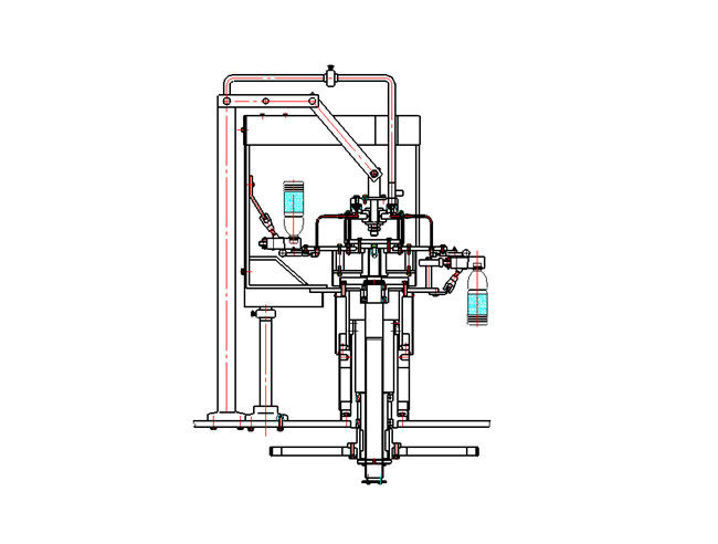 آلة تعبئة المياه الأوتوماتيكية لإنتاج المياه العذبة بسعة 5000 BPH